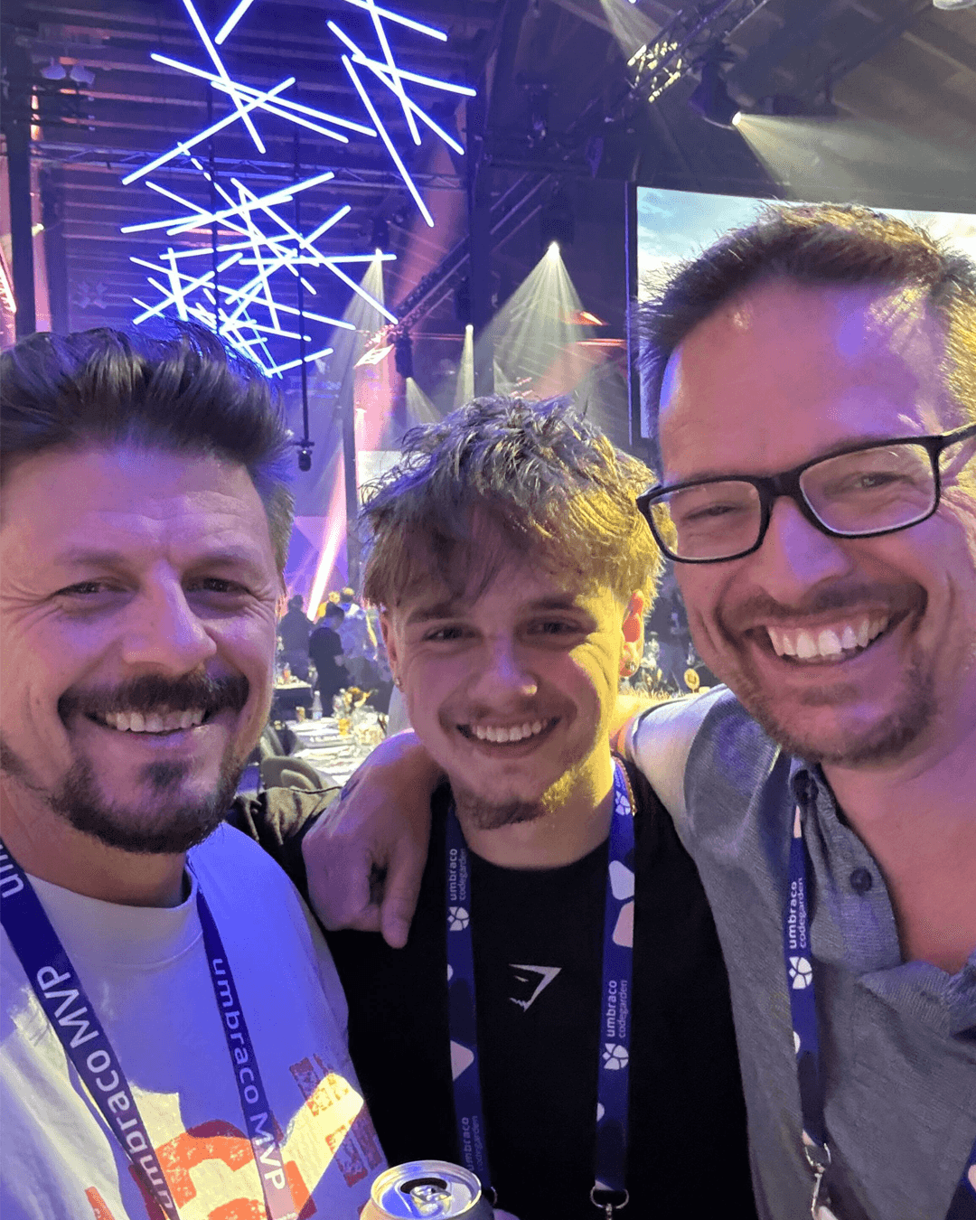 Peter, Noah and Jake at Codegarden 2025